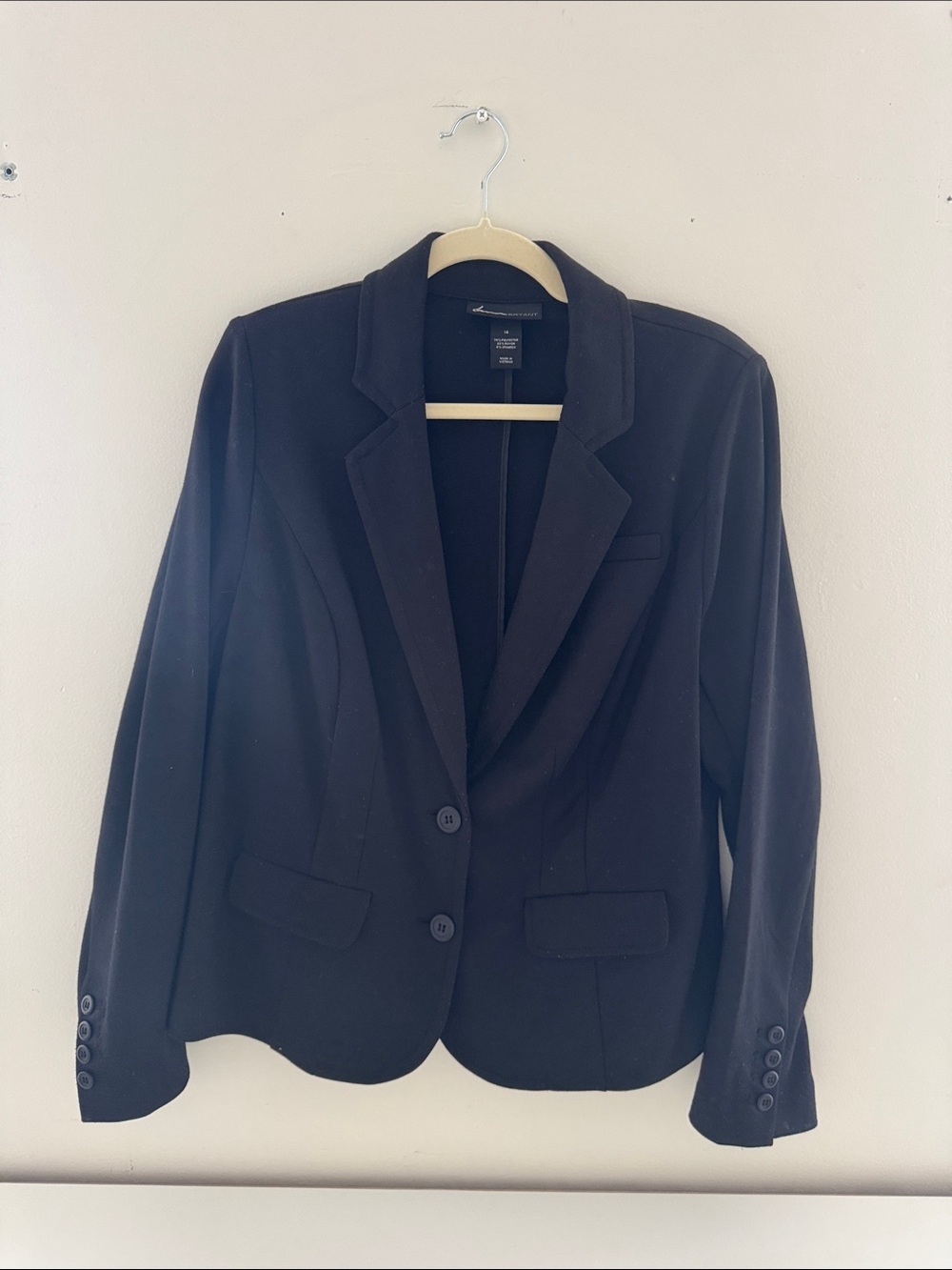 Lane Bryant peplum back blazer